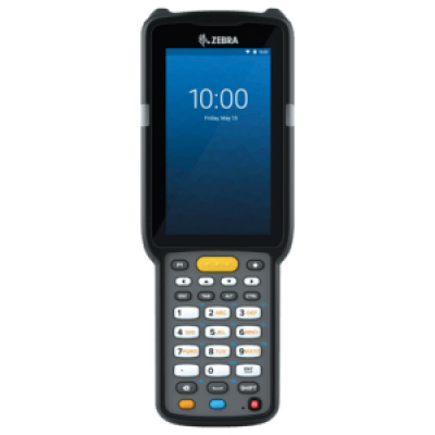 Zebra MC3300x MC333U-GJ2EG4EU, terminal de date, 2D, SR, SE4770, 10.5 cm (4''), num., Gun, RFID, BT, Wi-Fi, NFC, Android, GMS