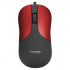 Marvo Mouse DMS002RD, 1200DPI, Optical, 3tl., Cu fir USB, negru- roșu, birou