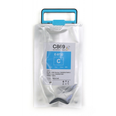 JetWorld PREMIUM cartus compatibil pentru Epson T9732 C13T973200 azuriu (cyan)