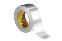 3M 1436 bandă adezivă din aluminiu cu suport din hârtie, gro. 0,075 mm, 50 mm x 50 m