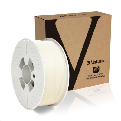 Verbatim 55317 3D filament, PLA, 1,75mm, 1000g, 335m, Natural transparent (Transparent natural)