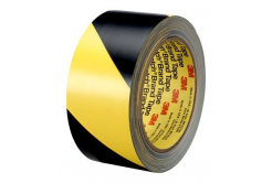 3M 766 PVC bandă galben-negru, 50 mm x 33 m