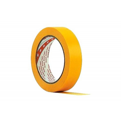 3M 244 Bandă de mascare galben, 24 mm x 50 m