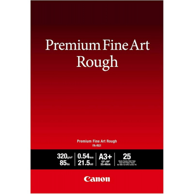Canon Fine Art Rough 4562C004, 320 g/m2, A3+, 25buc., mat, jet de cerneală, alb, hârtie fotografică