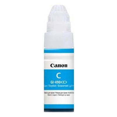 Canon GI-490 C, azuriu (cyan), cartus original