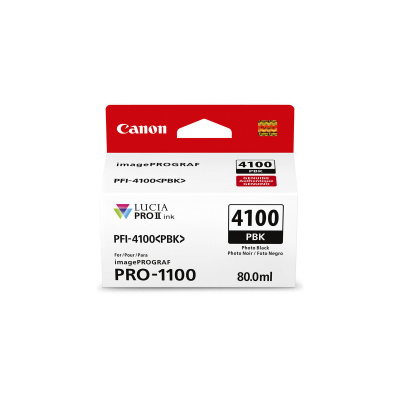 Canon PFI-4100 6777C001 foto negru (photo black) cartus original