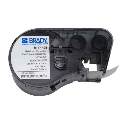 Brady M-47-428 / 131602, etichete 25.40 mm x 12.70 mm