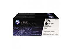 HP 12A Q2612AD dualpack negru toner original