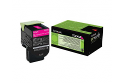 Lexmark 70C2XME purpuriu (magenta) toner original