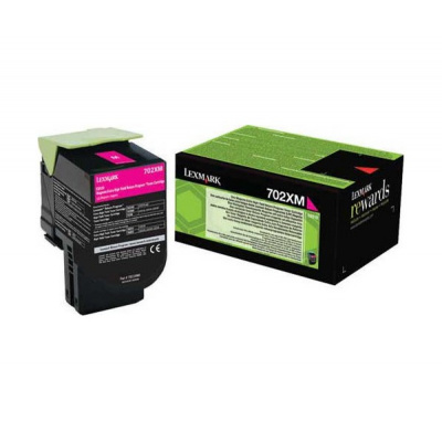 Lexmark 70C2XME purpuriu (magenta) toner original