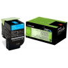 Lexmark 70C20C0 azuriu (cyan) toner original