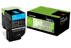 Lexmark 70C20C0 azuriu (cyan) toner original