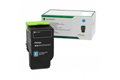 Lexmark 78C20C0 azuriu (cyan) toner original