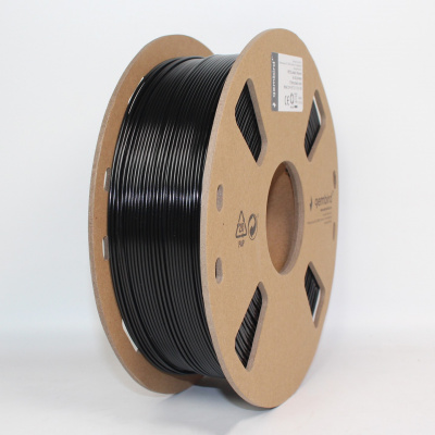 GEMBIRD 3DP-PETG1.75-01-BK, 3D filament, PETG, 1,75mm, 1000g, negru