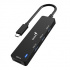 Hub USB (3.0) cu 4 porturi, UH-400, negru, Genius
