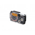 Casio XR-12FOE , 12mm x 8m, text negru / semnal fundal portocaliu, banda compatibila