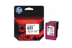 HP cartus original C2P11AE, HP 651, tri-colour, blistr, HP DeskJet IA 5645, IA 5575