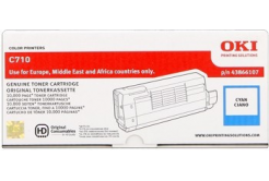 OKI 44318607 azuriu (cyan) toner original