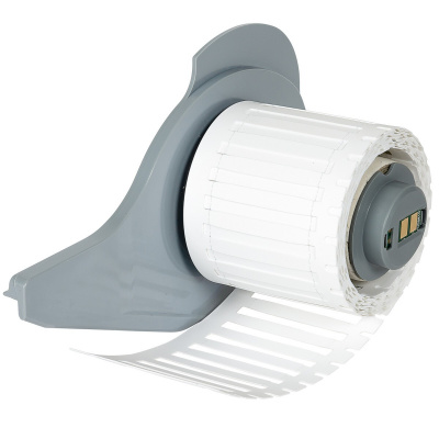 Brady M7-30x4.4-7697-WT / 312006, BMP71 Rigid DuraSleeve Wire Marking Inserts, 30.00 mm x 4.40 mm