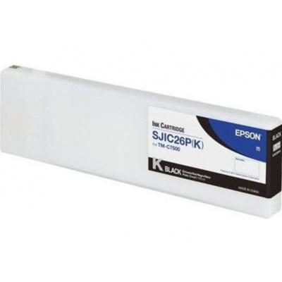 Epson SJIC30P-K C33S020639 pentru ColorWorks, negru (glossy black) cartus original