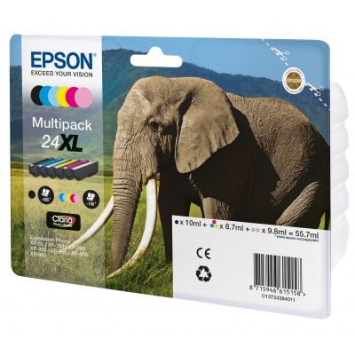 Epson 24XL T2438 C13T24384011 color (CMYK) multipack cartus original