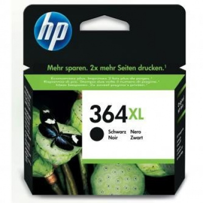 HP cartus original blistr, CN684EE#301, No.364XL, black, 550 pagini, 18ml, HP Photosmart e-All-in-One