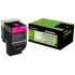 Lexmark 80C2XME purpuriu (magenta) toner original