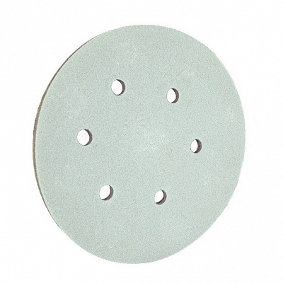3M Hook-it™ Disc moale - Fine, 6 găuri, diametru 150 mm (60182)