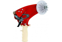 Derulator manual pentru benzi adezive subțiri cu până lauă fețe, cu sistem de tăiere, până la 25mm