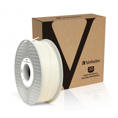 Verbatim 55326 3D filament, PLA, 2,85mm, 1000g, 126m, Natural transparent (Transparent natural)