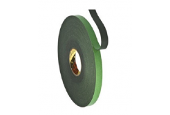 3M 9508B Spumă de montaj bandă dublu-adezivă, negru 19 mm x 66 m