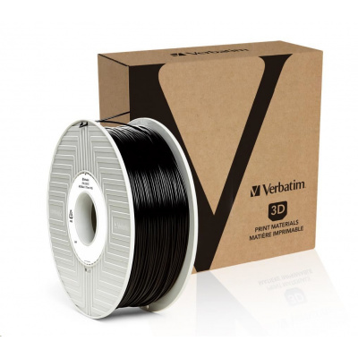 Verbatim 55026 3D filament, ABS, 1,75mm, 1000g, 404m, Negru (Black)