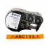 Brady M4C-750-595-OR-BK / 170828, 19.05 mm x 7.62 m, Vinil, text negru / fundal portocaliu
