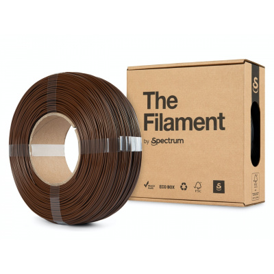 "The Filament" by Spectrum TF-24051, ReFill PLA, 1,75mm, 1000g, Maro (Bison brown)