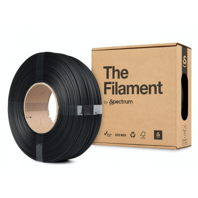 "The Filament" by Spectrum TF-24101, ReFill PLA CF, 1,75mm, 1000g, Negru (Black)
