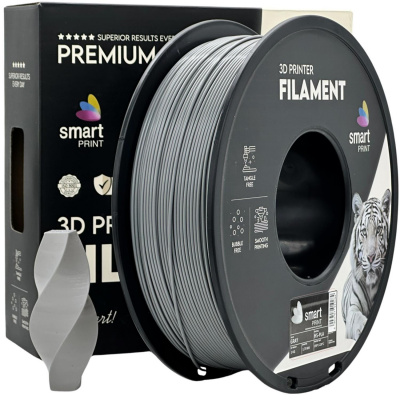 Smart Print FG-S14-E1, 3D filament, HS-PLA, 1,75mm, 1000g, Gri (Grey)