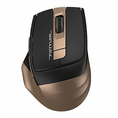 A4Tech FStyler FG35 Mouse fără fir, aurie, 2000DPI