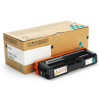 Ricoh 407717 azuriu (cyan) toner original