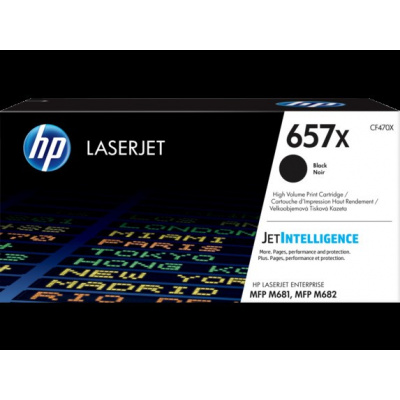 HP 657X CF470X negru (black) toner original