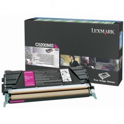 Lexmark C5200MS purpuriu (magenta) toner original