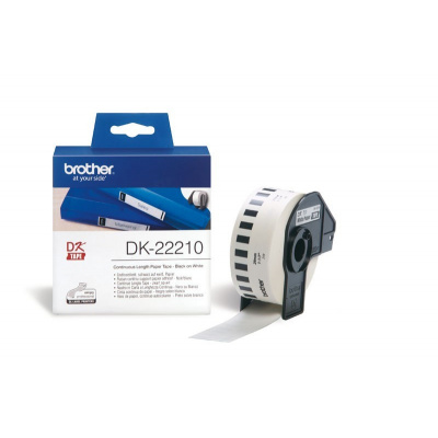Brother DK-22210, 29mm x 30,48m, rola etichete original