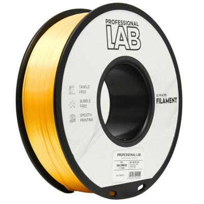 Professional Lab FG-P160-E1, 3D filament, PLA Silk, 1,75mm, 1000g, Galben (Brass)