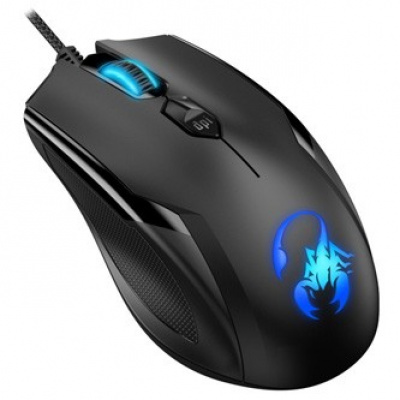 Genius Mouse X-1 600 31040006400, 3200DPI, Optical, 4tl., Cu fir USB, negru