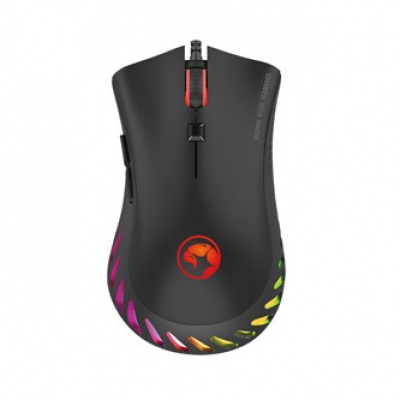 Marvo Mouse G985 G985 PRO, 10000DPI, Optical, 7tl., Cu fir USB, negru, gaming, lumina de fundal