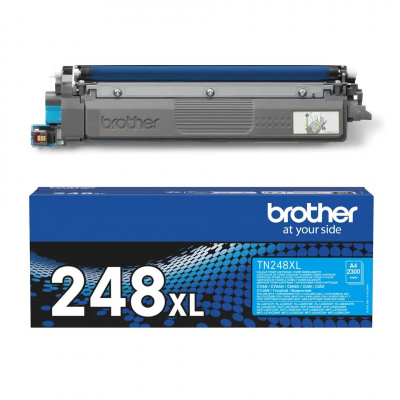 Brother TN248XLC azuriu (cyan) toner original