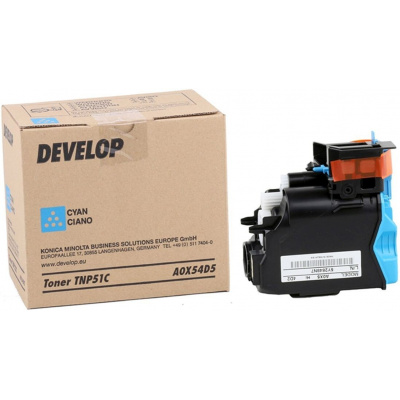 Develop TNP51C A0X54D5 azuriu (cyan) toner original