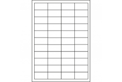 Etichete autoadezive 48,5 x 25,4 mm, 44 de etichete, A4, 100 coli