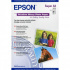 Epson Premium Glossy Photo Paper C13S041316, 255 g/m2, A3+, 20buc., lucios, alb, hârtie fotografică