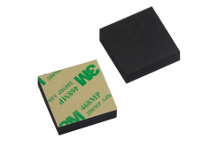 Microcauciuc T130, autoadezivă, gro. 8 mm, 30 x 30 mm (adeziv pe o singură parte 3M 468MP)