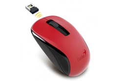Genius Mouse NX-7005 31030017403, 1200DPI, 2.4 [GHz], Optical, 3tl., Fara fir USB, roșu, AA